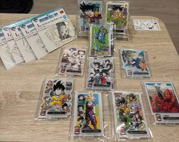 [ 인기 ] 드래곤볼 아크릴 스탠드 F상 10종 세트