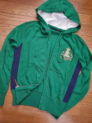 랄프 로렌 면 캐시미어 니트 소재 후드티 가슴 너비 47