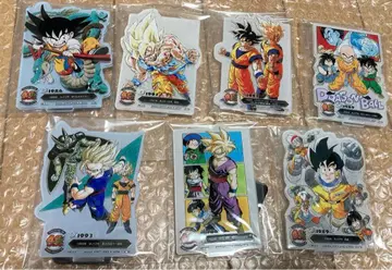 드래곤볼 제일복권 F상 아크릴 스탠드 7종 미사용 새상품
