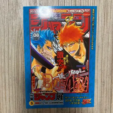 BLEACH 프린트 카드 표지 점프전 2018년제