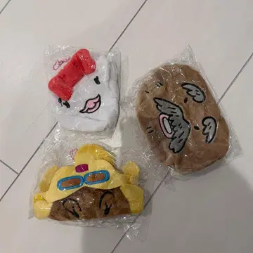 힘내라! 오뎅군 파우치&복조리 컬렉션 3점 가챠가챠