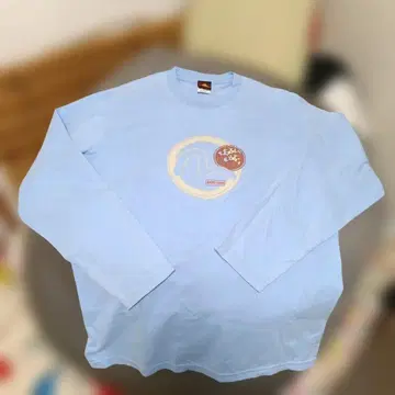 EVISU JEANS 티셔츠 라이트 블루