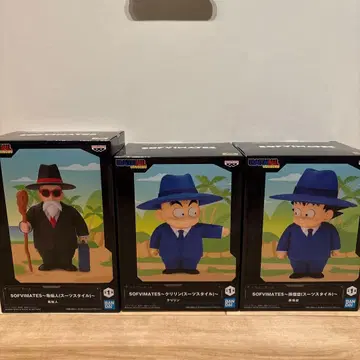 드래곤볼 크리링 손오공 무천도사 3체 세트