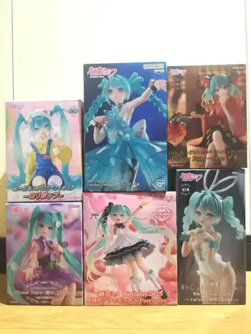 하츠네 미쿠 프라이스 피규어 세트 6체