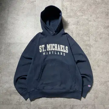 00's 챔피온 프리미엄 리버스 위브 프린트 맨투맨