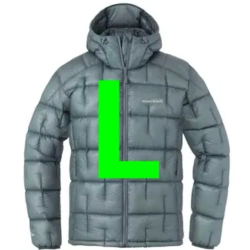 몽벨 플라즈마 1000 알파인 다운 후드티 L mont-bell