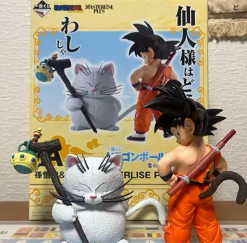 제일복권 드래곤볼 EX 구름 위의 신전 A상 손오공 & 카린님 피규어
