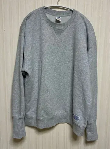 러셀 애슬레틱 맨투맨 트레이닝복 그레이