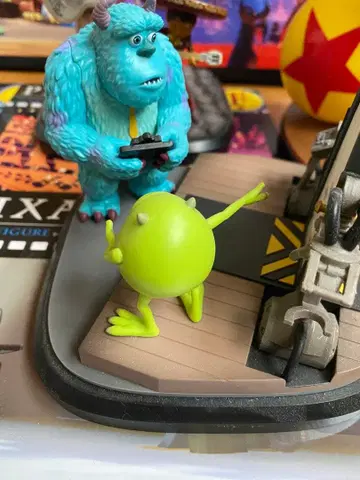 [ 새상품급 ] 픽사 복권 몬스터 주식회사 피규어