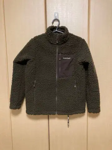 mont-bell 플리스 자켓 S 사이즈 올리브