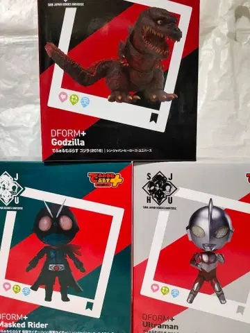 [데포름플러스] 신 재팬 히어로즈 유니버스 3체