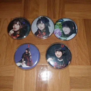 나카지마 유키 캔뱃지 5개 세트 묶음 판매