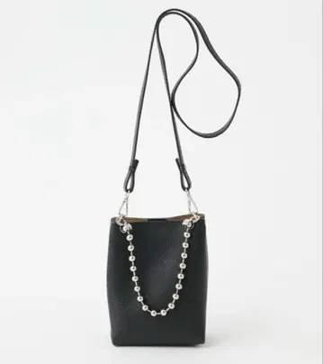 [ 새상품급 ] GALLARDAGALANTE 볼 체인 미니백 블랙