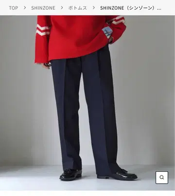 신조은 크라이슬러 팬츠 TYPE-2, 네이비 34