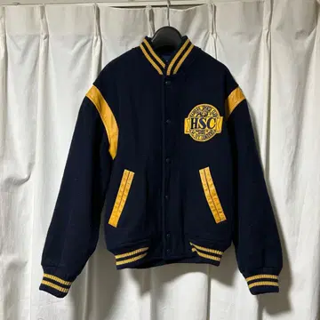 90s Harvard 바시티 자켓 울