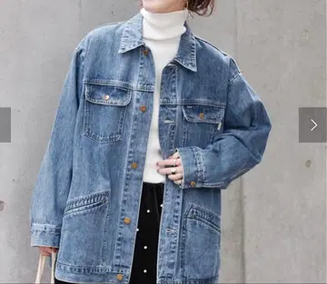 인기 DU JOUR 데님 자켓