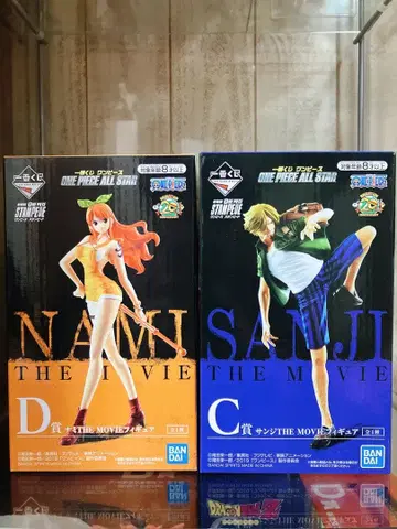 원피스 스탬피드 제일복권 C상 D상 피규어