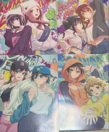 최종 악장 울려라! 유포니움 무비 티켓 특전 클리어 파일 컴플리트 세트