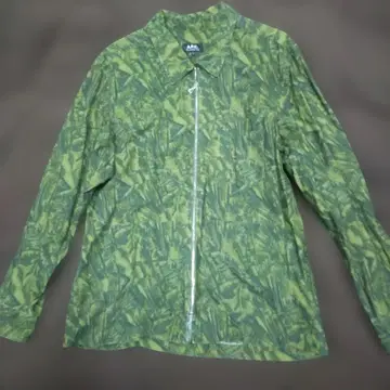 A.P.C. 잎 패턴 집업 자켓 L