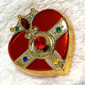 미사용 코즈믹 하트 티크 플랫 스타일 세일러문