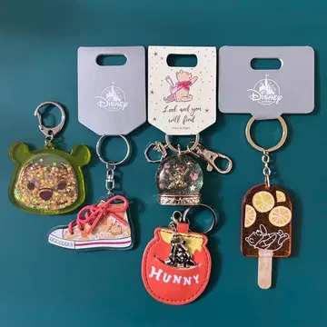 디즈니 디즈니 스토어 푸우 키링 묶음 판매