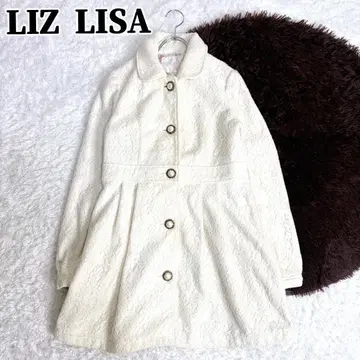 레어 LIZ LISA 리즈리사 레이스 코트 화이트 리본 헤이세이
