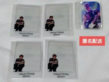 AquaTimez 다이스케 캔뱃지 클리어 카드