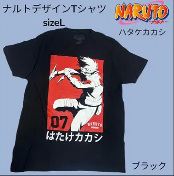 US 빈티지 애니메이션 T 나루토 질풍전 하타케 카카시 L 사이즈