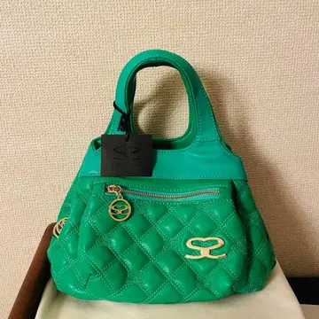 사보이 백 그린 핸드백 새상품 미사용 희귀 색상 레어템