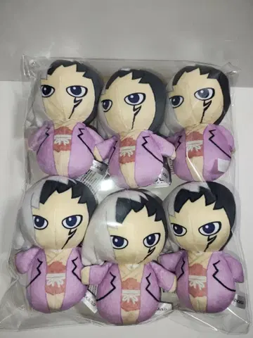 Dr.STONE 닥터스톤 아사기리 겐 뜨개인형풍 마스코트 4점