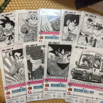 드래곤볼 제일복권 G상 클리어 파일 묶음 판매