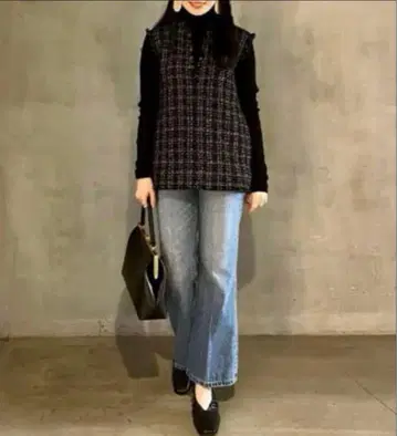 Mila Owen 트위드 베스트