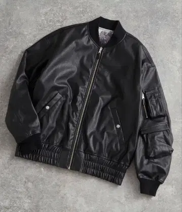 ADRER 빈티지 메이크 PU / 카모플라쥬 리버서블 MA-1