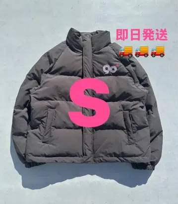 90 Logo Rich Puffer Jacket size S