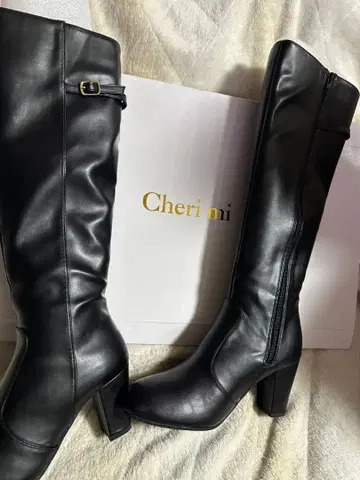 Cheri mi 블랙 롱 부츠 L 사이즈