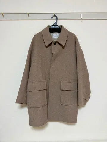 FORK & SPOON 브라운 피 코트