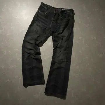 00s y2k EDWIN 플레어 데님 데미지 진 archive