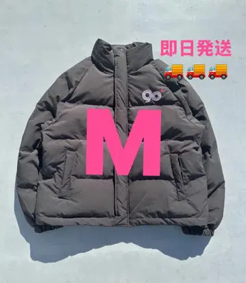90 Logo Rich Puffer Jacket size M