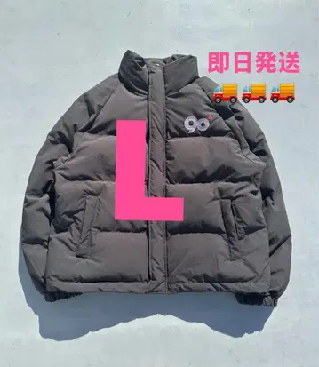90 Logo Rich Puffer Jacket size L