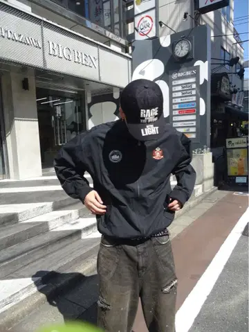 9090 Emblem Logo Short Blouson