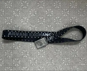 Armani Exchange 블랙 벨트