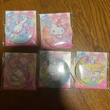 산리오 캐릭터 캔뱃지