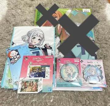 학원 아이돌 마스터 제일복권 학마스 카츠라기 릴리야 5점 세트