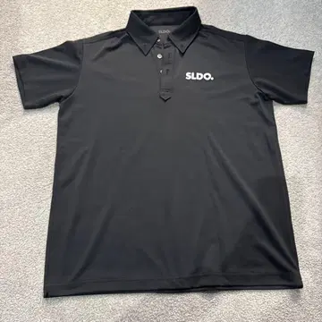 SLDO 블랙 피케 셔츠