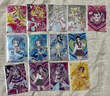 클리어 카드 컬렉션 껌 너와 아이돌 프리큐어 13장