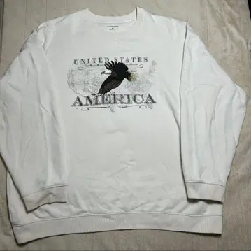 USA 구제 의류 croft&barrow 빈티지 맨투맨 이글 자수