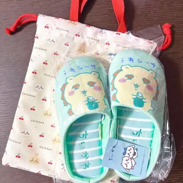 치이카와 (먼작귀) 슬리퍼 수납 봉투 세트