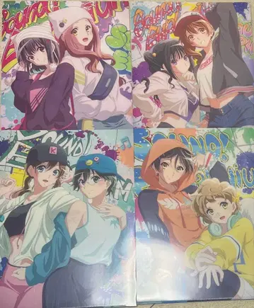 최종 악장 울려라! 유포니움 무비 티켓 특전 클리어 파일 컴플리트 세트