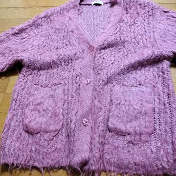 WEGO 가디건 핑크 긴팔