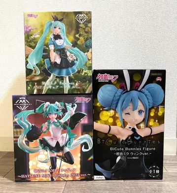 하츠네 미쿠 피규어 3점